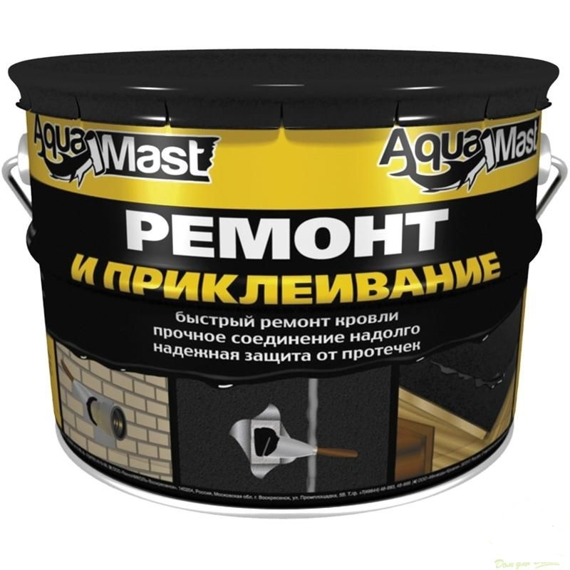 AquaMast ремонт и приклейка, 18кг (метал. ведро)